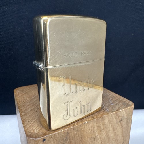 1932 1989 zippo lighter - zippo, solid
