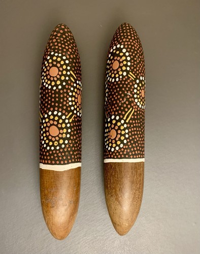 Vintage aboriginal wooden - vintage,