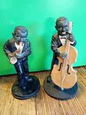 Vintage Jazz Band Figures Bass