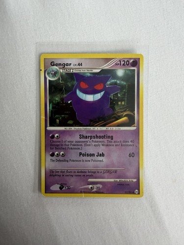 Pokémon tcg gengar 46 - tcg,