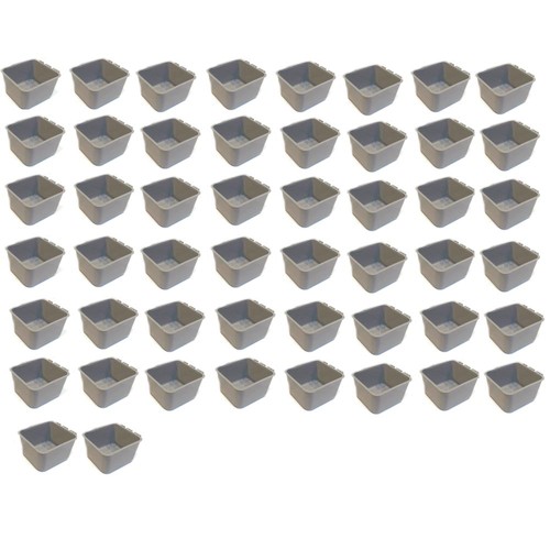 50pk gray cage cups - 50pk, 1