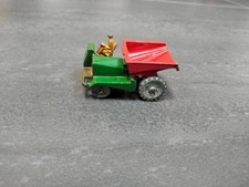 Matchbox Lesney Moko No. 2a - Muir Hill Site Dumper. Red / green vintage diecast