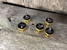 Modern Masonic Black Enamel 5