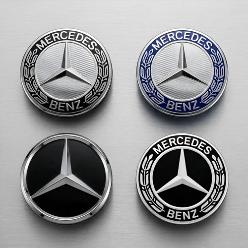 Black mercedes benz - 4, 75mm