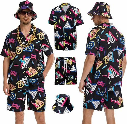 Men 80s costume - 80s, tracksuit