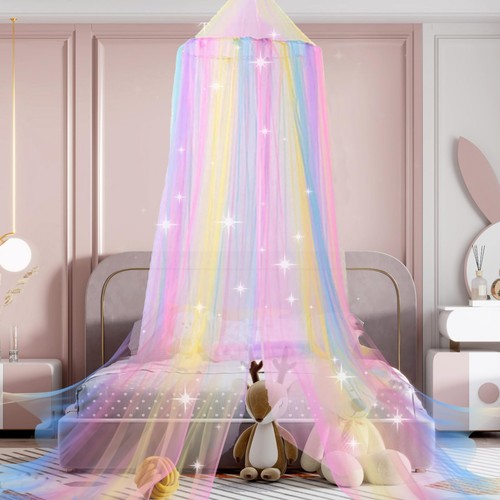 Bed canopy for - canopy, rainbow