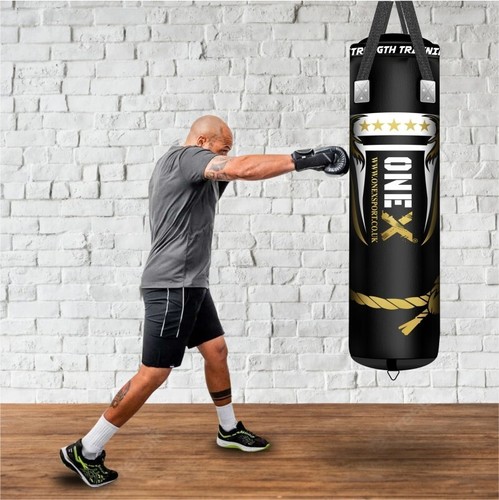 Punch bag 5ft filled heavy - punch,