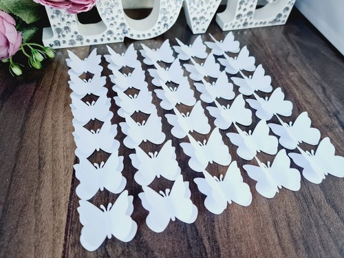 30no paper butterflies - lg, 3d