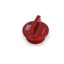 CNC Racing oil filler cap red