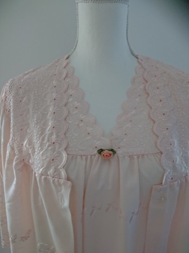 Vtg camille peach - cotton, blend