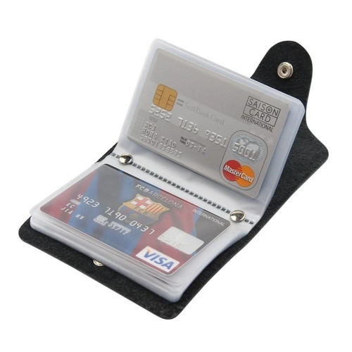 Cards leather credit id - leather,