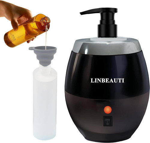 Massage oil heater - with, an