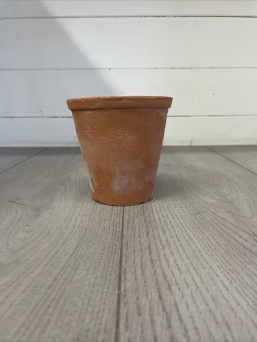 Vintage sankey terracotta pot - sankey,