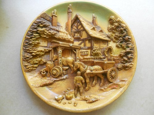 Vintage large chalkware - large, 3d