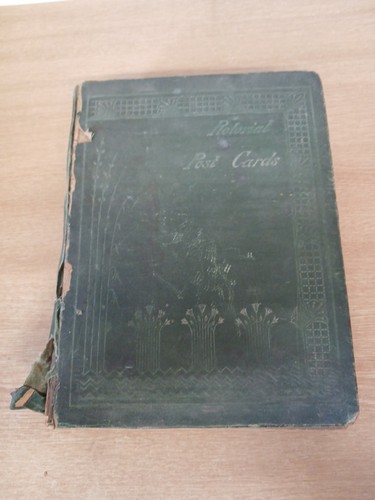 Vintage 200 postcard album - postcard,