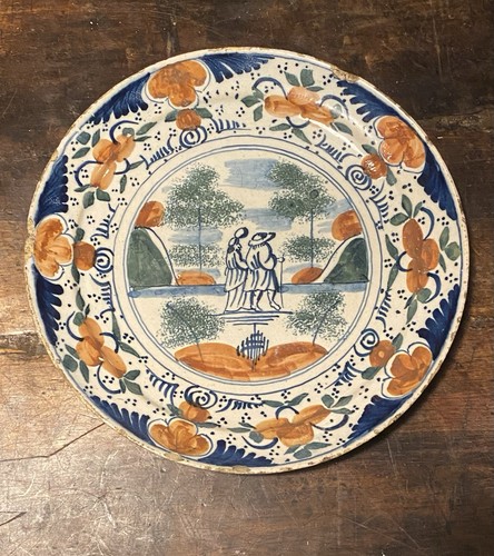 18th century polychrome dutch - century,