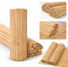 Bamboo Slat Fence Screen Roll
