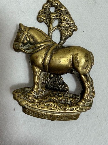 Cast brass suffolk punch - cast,