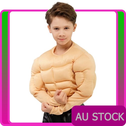 Boys fake muscle shirt body - boys,