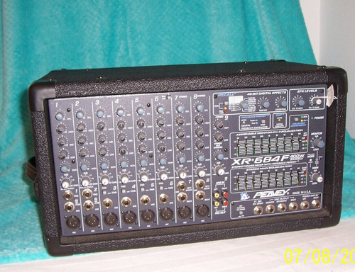 Peavey xr684f amplifier - peavey,