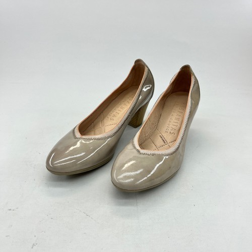 Hispanitas women beige patent - beige,