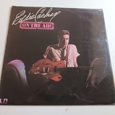 Eddie Cochran / On The Air 1972 VINYL LP / ROCK & ROLL / EX / £5 FLAT POST