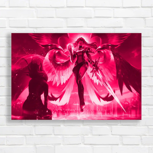 Radiant angel guardian pink - angel,