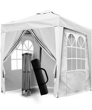SANHENG Pop Up Gazebo, Pop Up Tent with Weights, Fully Waterproof, All Weather G