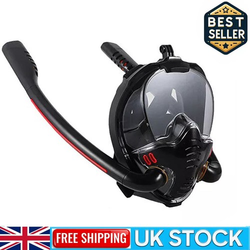 Full face snorkel mask set - face,