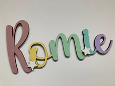 Personalised painted wooden