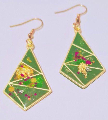 Handmade geometric diamond - handmade,