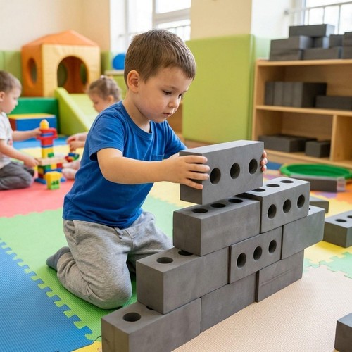 Foam bricks building blocks - foam,