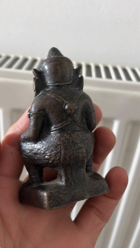 Old oriental bronze - oriental, deity