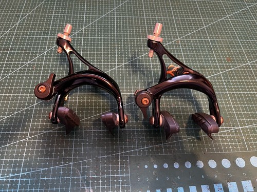 Road bike rim brake calipers - bike,