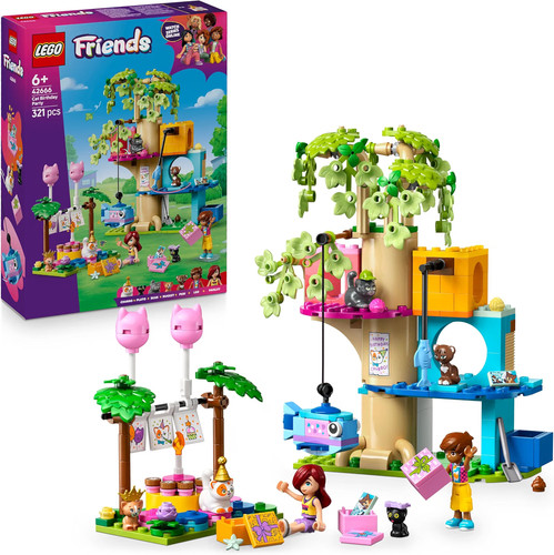 Lego friends cat birthday - cat,