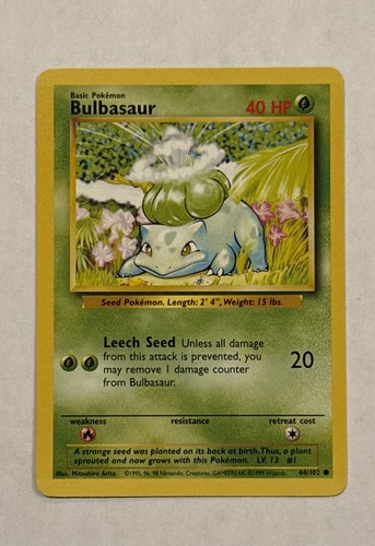 Bulbasaur 044 102 - bulbasaur, set