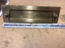 RECLAIMED BRASS LETTER BOX