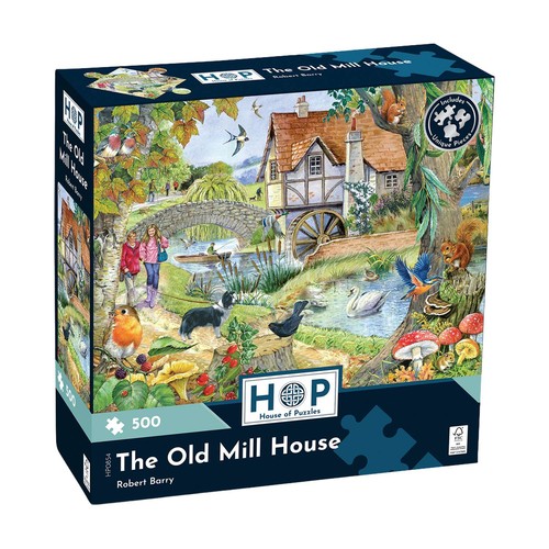 The house puzzles old - the,