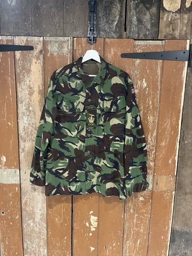 Army green camouflage jacket - army,