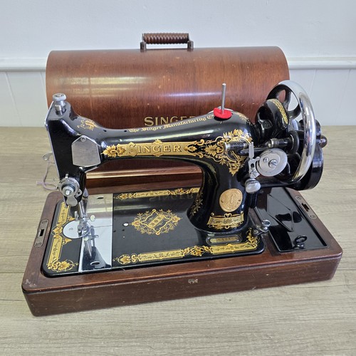 Singer 28k hand crank - singer, sewing