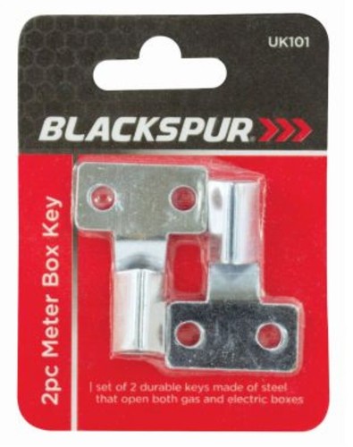 Metal meter box key gas - meter,