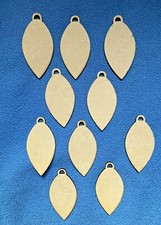 10 x Wooden MDF  Tulip
