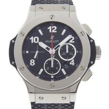 HUBLOT BIG BANG Watches 301.SX.130.RX blackDial Stainless Steel/rubber Mec...