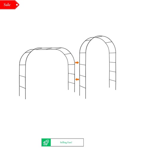Ton garden wedding arch - garden,