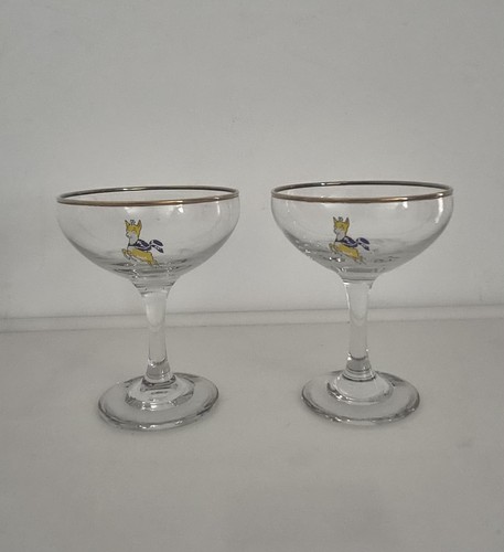 Vintage babycham glasses - vintage,