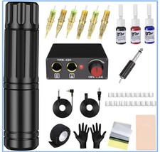 Blackbudda CTG002 Tattoo Gun Kit for Beginner, Professional Rotary Tattoo Machin