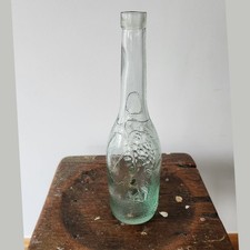 Vintage AM Embossed Glass Wine