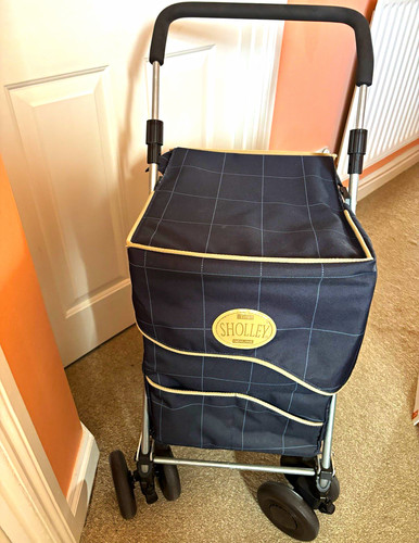 Sholley shopping trolley navy - shopping,