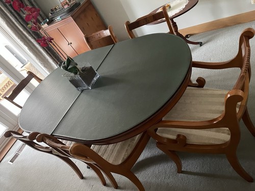 Yew extending dining room - extending,