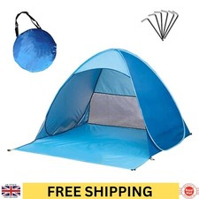 Pop Up Beach Tent Shade Portable Kids Baby Changing Shelter Uv Protection Garden